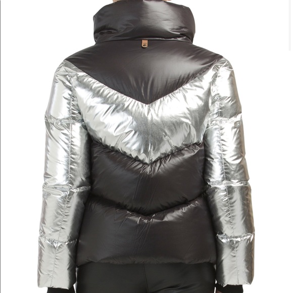 SOLD❤️ MACKAGE Down Color Block Coat - Picture 2 of 2